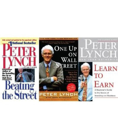 (Combo)Peter Lynch 3 Books Combo Learn To Earn, One On Wall Street & Beating The Street (Paperback)
