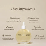 Indē Wild Champi Hair Oil with Brahmi, Amla and Bhringraj -50ml image 4