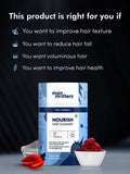 Man Matters Biotin Nourish Hair Gummies (Sugar Free) - Strawberry Flavor image 4