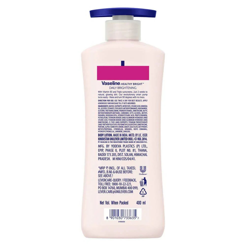 Vaseline Healthy Bright Daily Brightening Body Lotion image 4