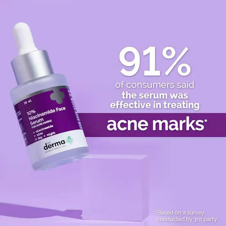 The Derma Co-Combo (10 % Niachinamide Face Serum:-30 ml 1 % Hyaluronic Sunscreen Aqua Gel: 50 gm) image 4