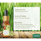 Vaadi Herbals Lemongras Oil Therapeutic Grade -10 ML image 3