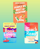 (Combo 3 Books) Book Lovers, Beach Read, People We Meet on Vacation - Emily Henry