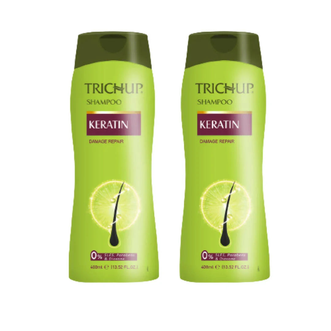 Vasu Healthcare Trichup Keratin Shampoo -400 ml - Pack of 2