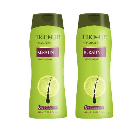 Vasu Healthcare Trichup Keratin Shampoo -400 ml - Pack of 2