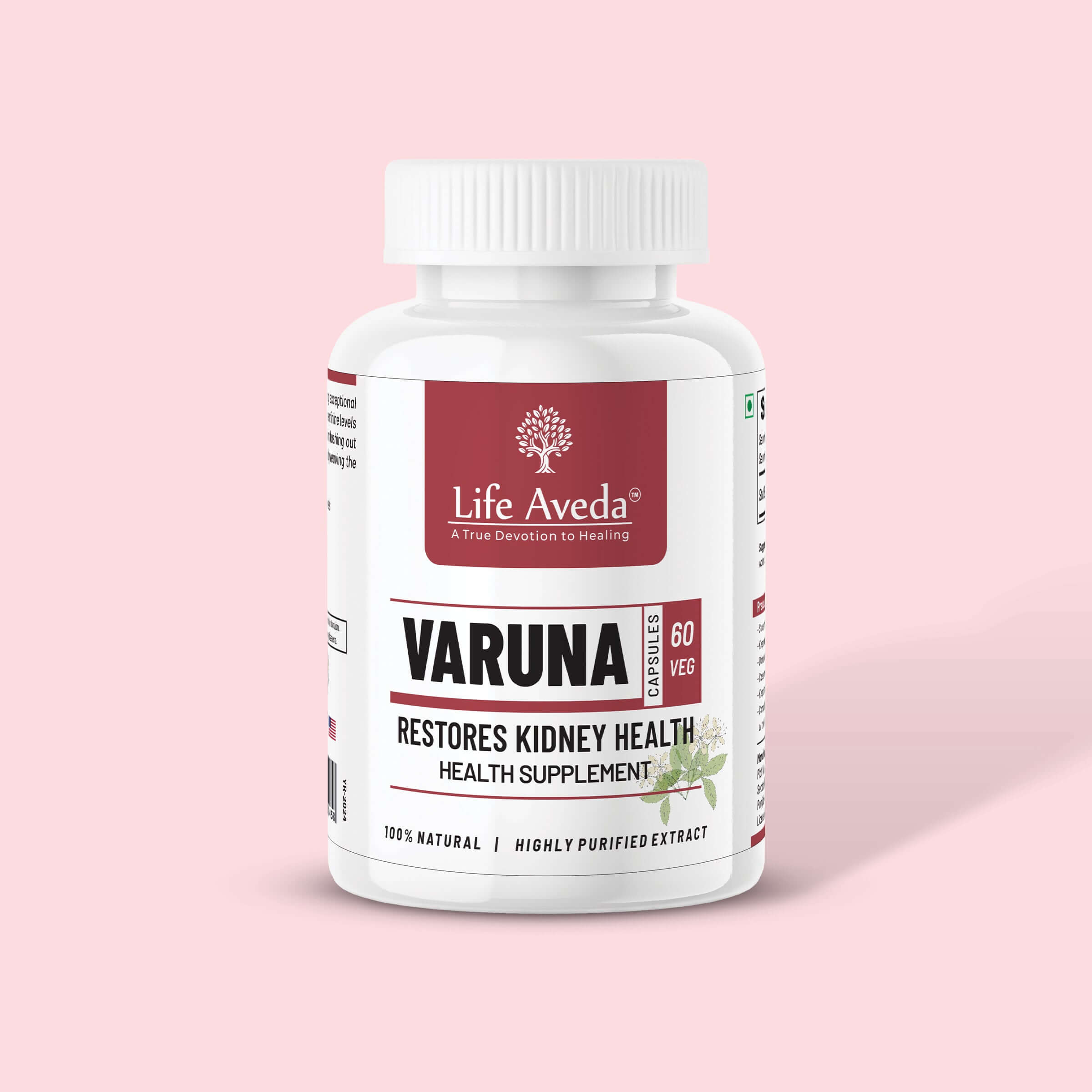 Life Aveda Varuna Capsules - 60 Capsules