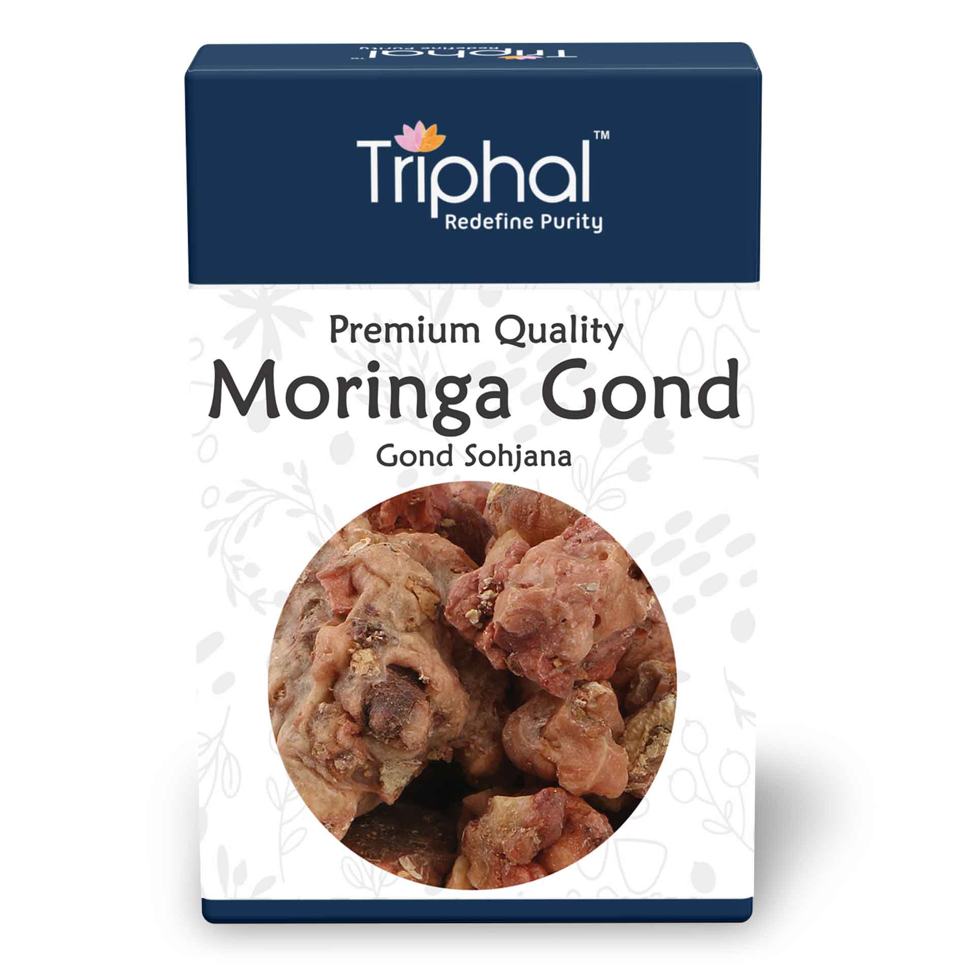 Triphal Moringa Gum - Gond Sohjana - Phool Supari image 4