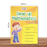 Grade 1 Comprehensive Learning with Mathematics Workbooks Set of 4 Ages 6-7 Years: Gear Up Math, Mental Math, Olympiad, and…