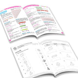 Grade 1 Comprehensive Learning with Mathematics Workbooks Set of 4 Ages 6-7 Years: Gear Up Math, Mental Math, Olympiad, and…