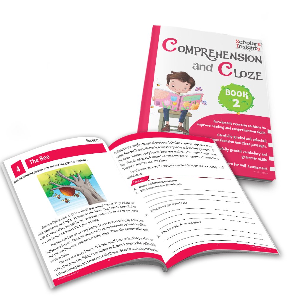Grade 2 Ultimate English Combo Practice Workbooks Set of 4: Grammar, Writing Skills, Olympiad Prep, and Gear Up English…