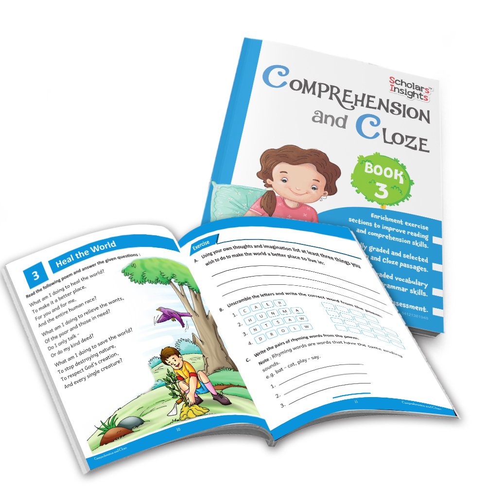 Grade 3 Ultimate English Combo Practice Workbooks Set of 4: Grammar, Writing Skills, Olympiad Prep, and Gear Up English…