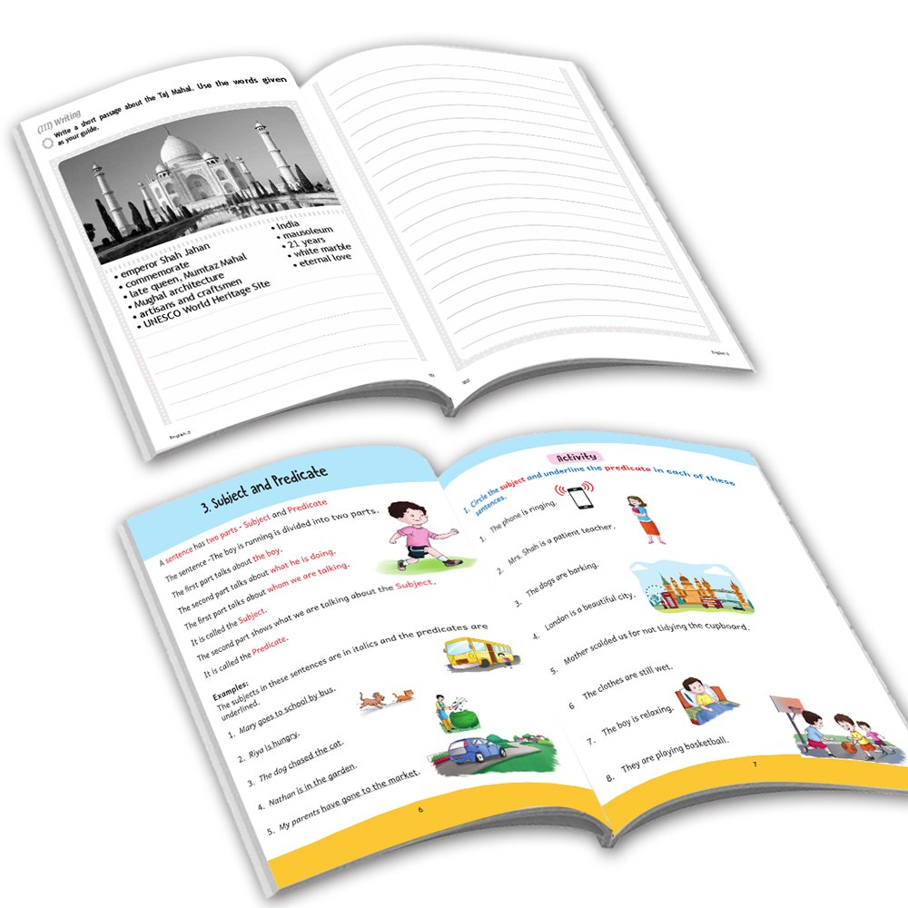 Grade 3 Ultimate English Combo Practice Workbooks Set of 4: Grammar, Writing Skills, Olympiad Prep, and Gear Up English…