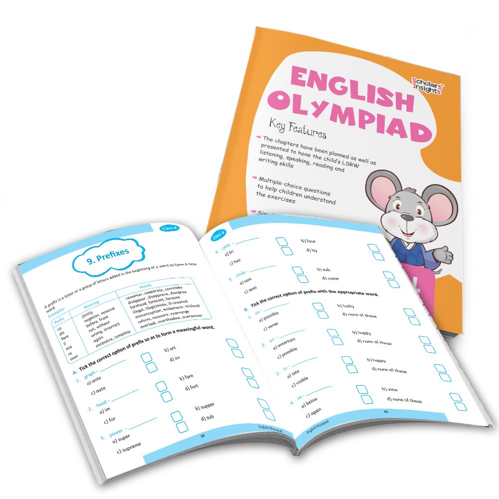 Grade 4 Ultimate English Combo Practice Workbooks Set of 4: NEP Based Interactive Grammar & Writing Skills, Olympiad Prep…