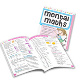 Grade 4 Comprehensive Learning with Mathematics Workbooks Set of 4 Ages 9-10 Years: Gear Up Math, Mental Math, Olympiad…
