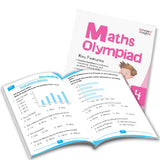 Grade 4 Comprehensive Learning with Mathematics Workbooks Set of 4 Ages 9-10 Years: Gear Up Math, Mental Math, Olympiad…