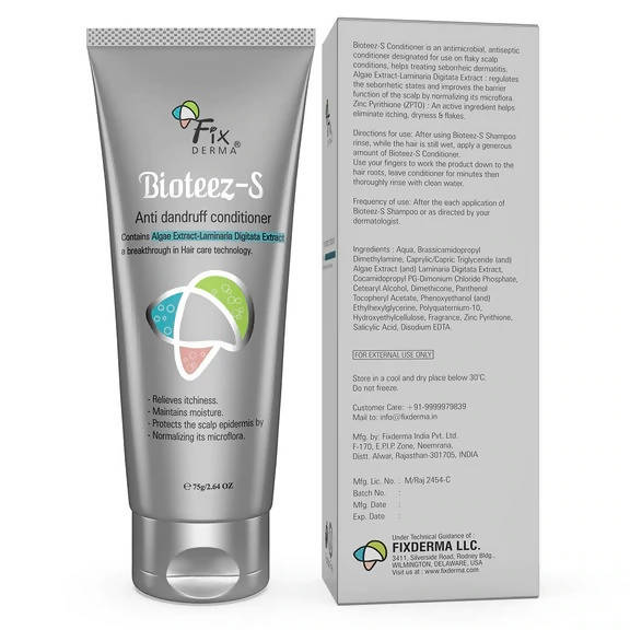 Fixderma Bioteez-S Anti Dandruff Conditioner -75 gm image 2