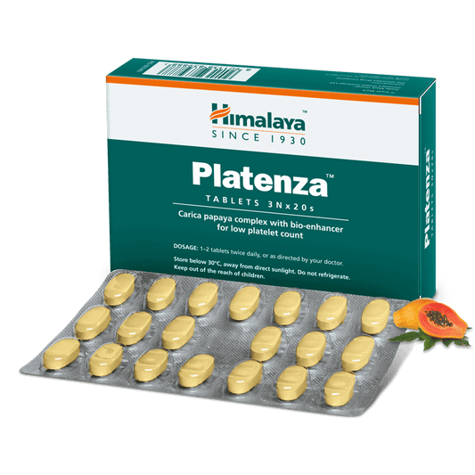 Himalaya Herbals Platenza Tabs - 60 tabs