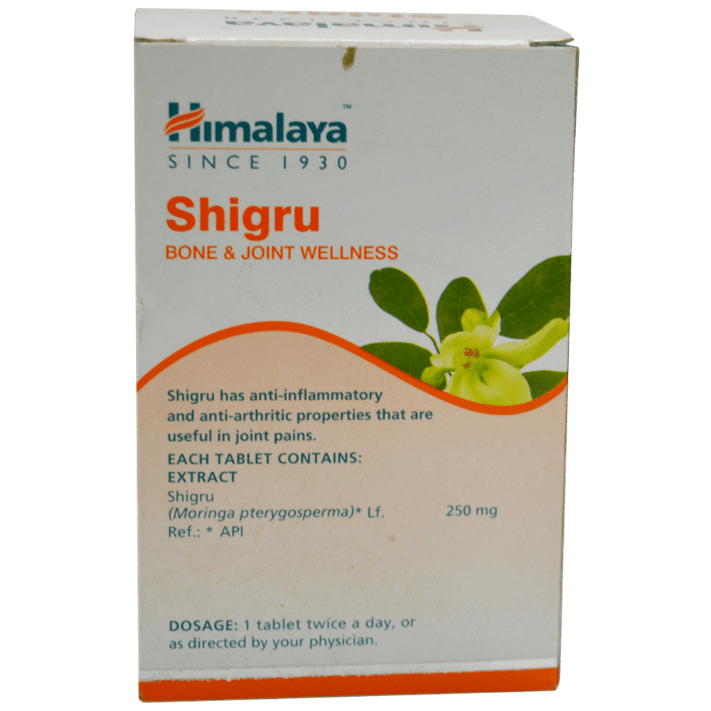 Himalaya Herbals Shigru -Pack of 1 ( 60 tabs) image 2