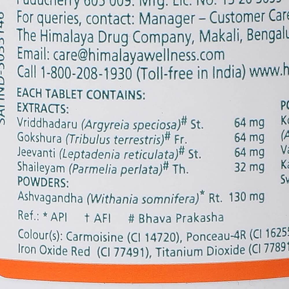Himalaya Speman Tablets – 60 Count | Herbal Supplement for Men’s Wellness image 4