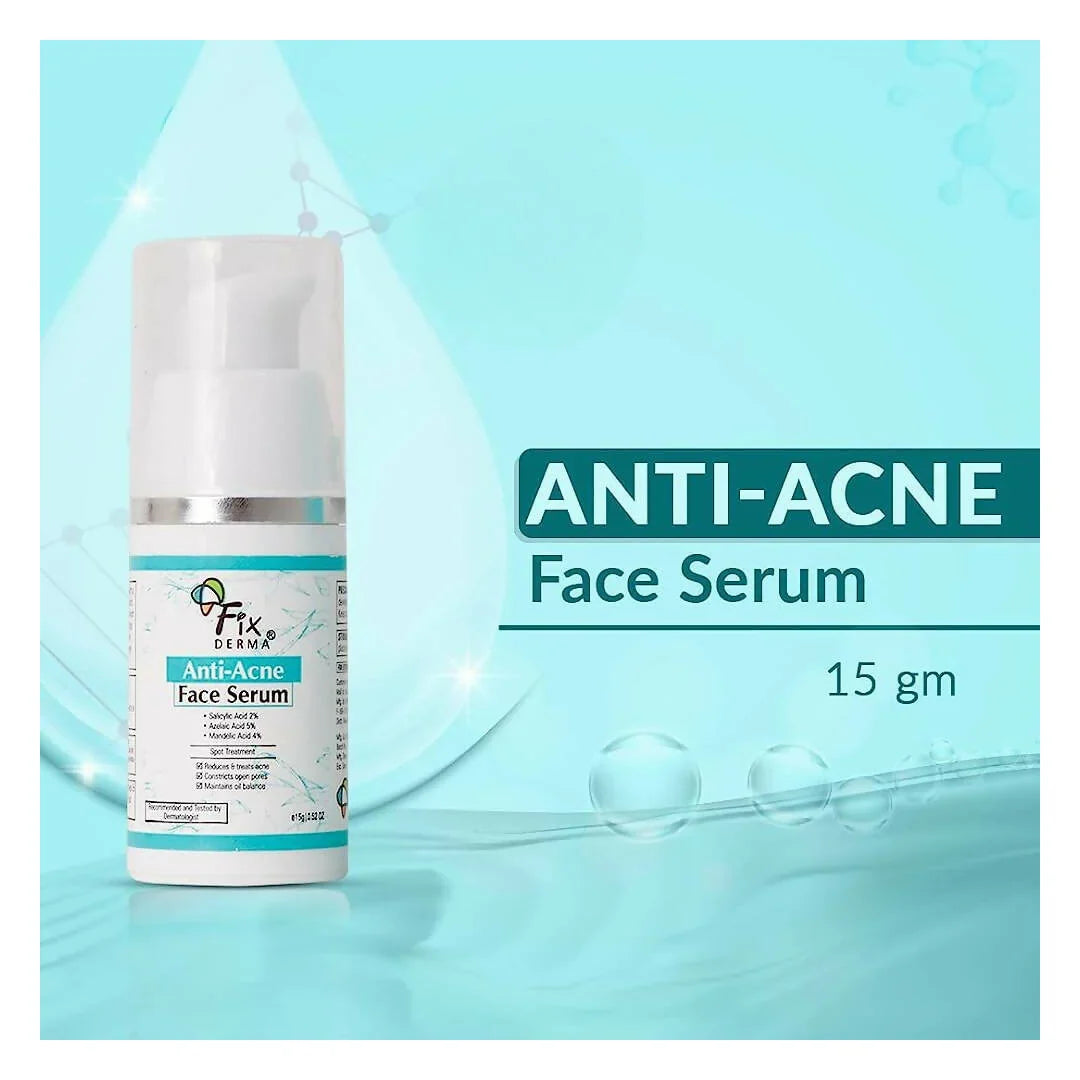 Fixderma Anti-Acne Face Serum -15 gm image 2