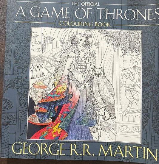 The Official A Game of Thrones coloring book by George R.R. Martin
