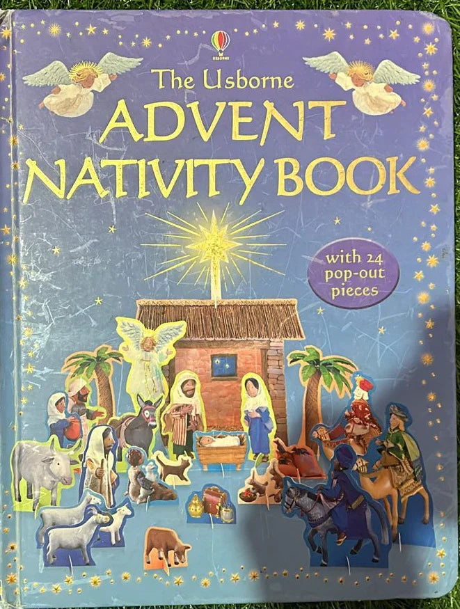 Advent Nativity Book by Gillian Doherty - old boardbook