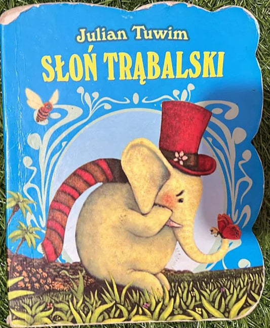 Slon Trabalski by Julian Tuwim - old boardbook