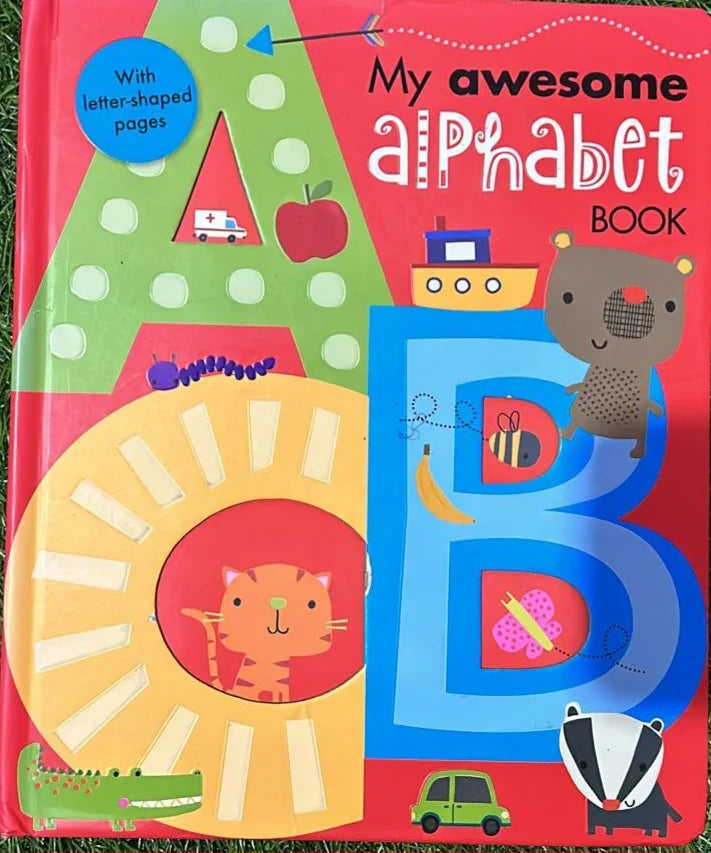 My Awesome Alphabet Book by Thomas Nelson - old boardbook