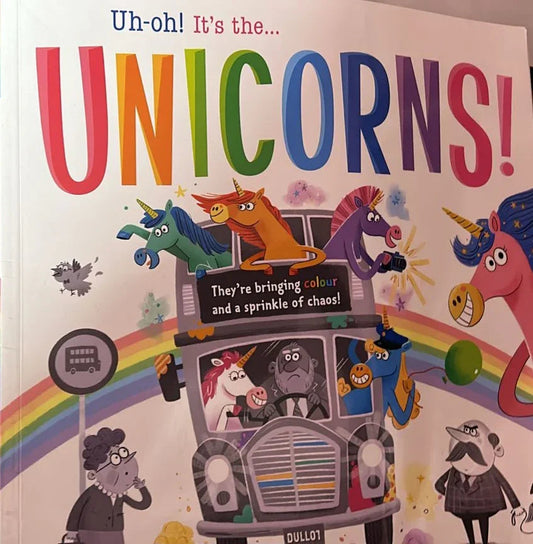 Uh Oh - It's the Unicorns- old paperback