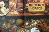 Health Food Cook Book by Jackie Burrow - old paperback