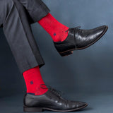 Socksoho Luxury Men Socks Merlot Edition (image 5)