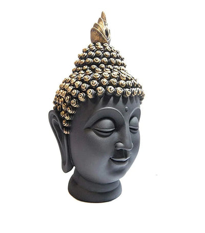 Polyresin Budhha Head Figurine