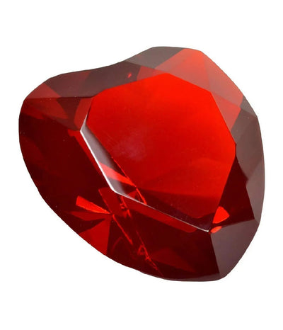 Crystal Paperweight (Red)