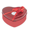 Heart Shaped Box With Teddy And Scented Roses, Valentine Gift