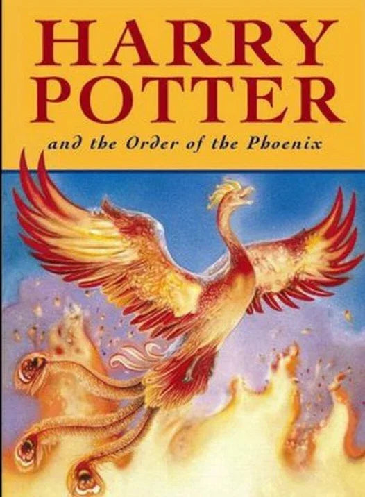 Harry Potter and the Order of Phoneix (Part 5) (Old Hardcover)-UK Edition