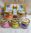 Vanilla Mini Jar Scented Candles pack of 5