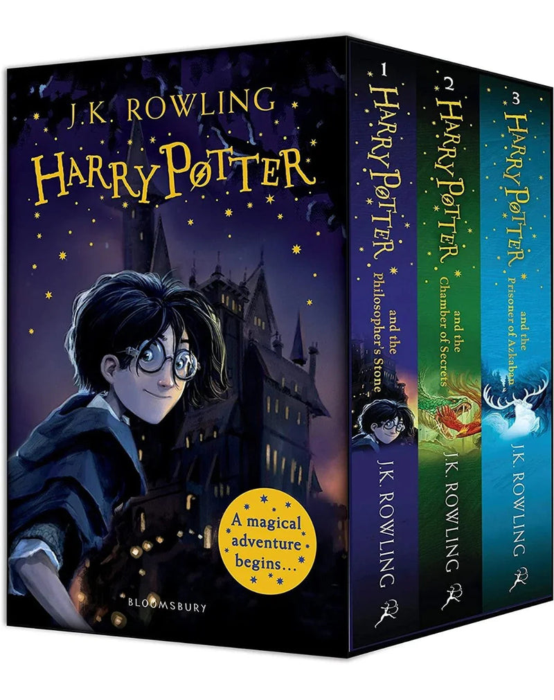 Harry Potter 1-3 Box Set: A Magical Adventure Begins