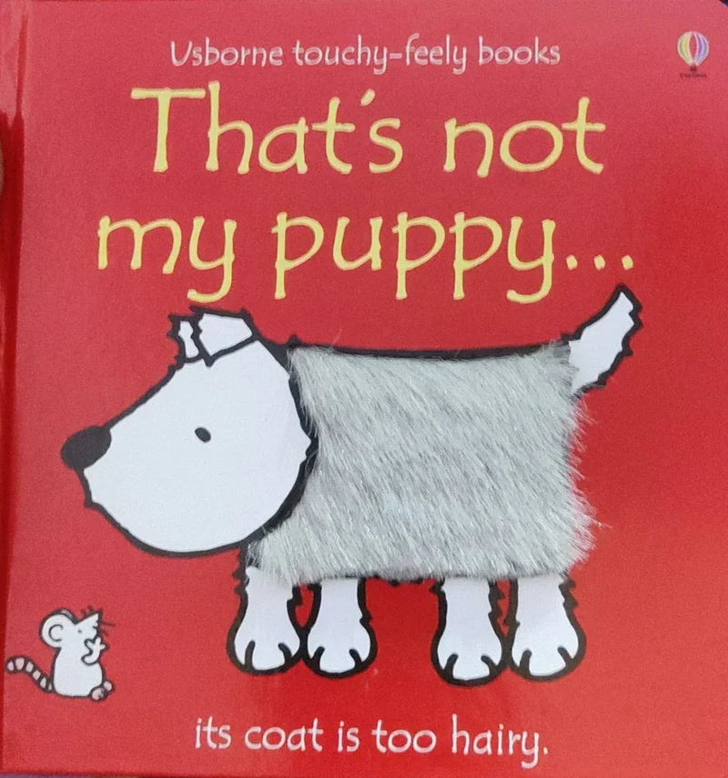 That's Not My Puppy (Usborne touch and feel board book) (Preloved, Almost New)