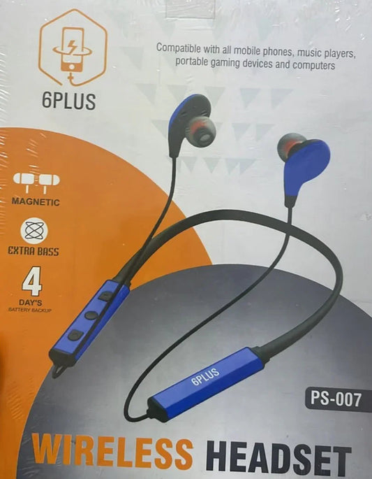 Wireless Stereo Bluetooth Neckband Headset