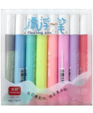 8 Colors Doodle Pen Children's Colorful Marker Pen Magical Water Painting Pen Easy -To-Wipe Dry Erase Whiteboared Pen Doodle Water Floating Pen