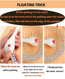 8 Colors Doodle Pen Children's Colorful Marker Pen Magical Water Painting Pen Easy -To-Wipe Dry Erase Whiteboared Pen Doodle Water Floating Pen image 4