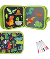 Book Erasable Doodle 12 Pages Soft Chalk Reusable Drawing Pads