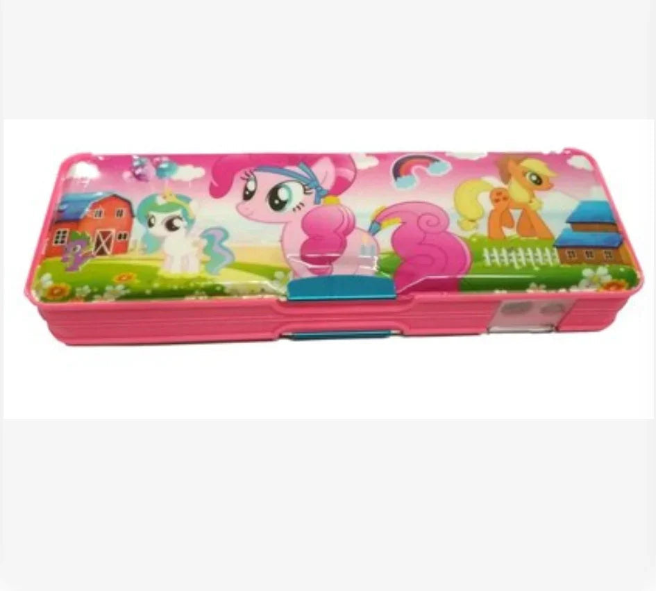 Unicorn Magnetic Pencil Box with Calculator image 2