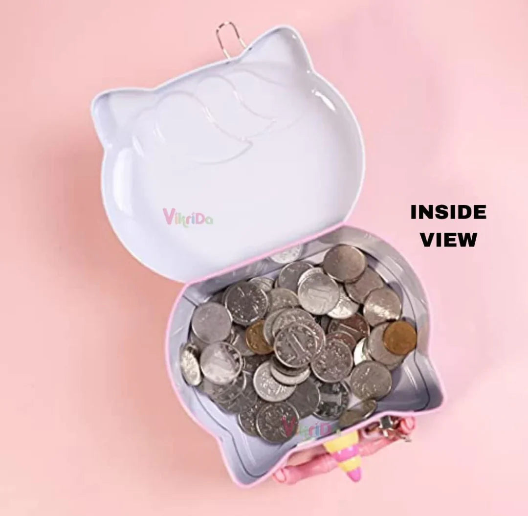 Unicorn Money Bank for Kids, Kids Coin Box, Cartoon Toy, Piggy Bank for Kids image 4