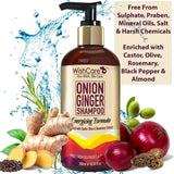Wishcare Onion Ginger Shampoo -300 ml image 2