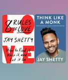 (Combo) 8 Rules of Love + Think like a monk (Paperback) - Jay Shetty