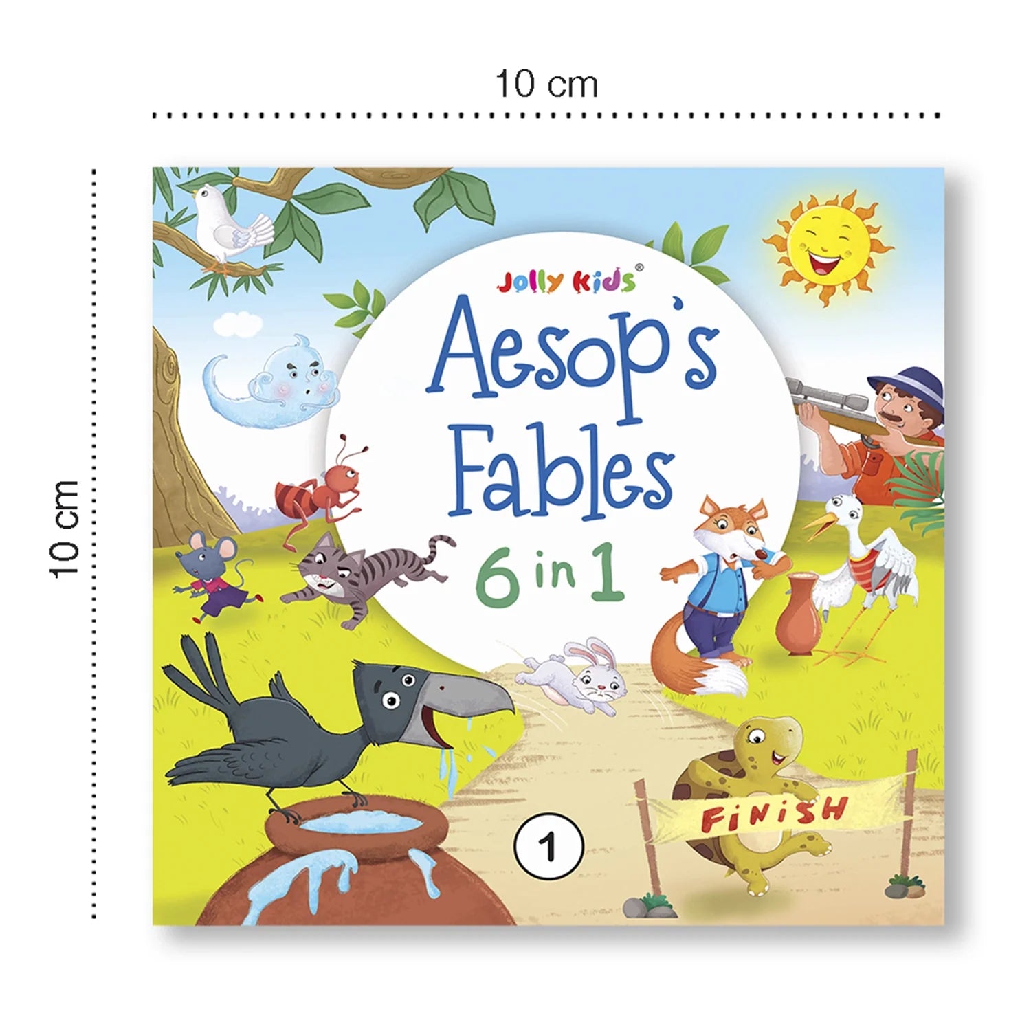 Jolly Kids A Collection of Aesop's Fables 6 in 1 Combo Moral Stories Books for Children| Ages 3-6 Years| Set of 2…