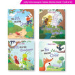 Jolly Kids Aesop’s Fables English Short Stories Book 1 Set of 4 for Little Children| Ages 3 – 6 Years| Moral Stories…