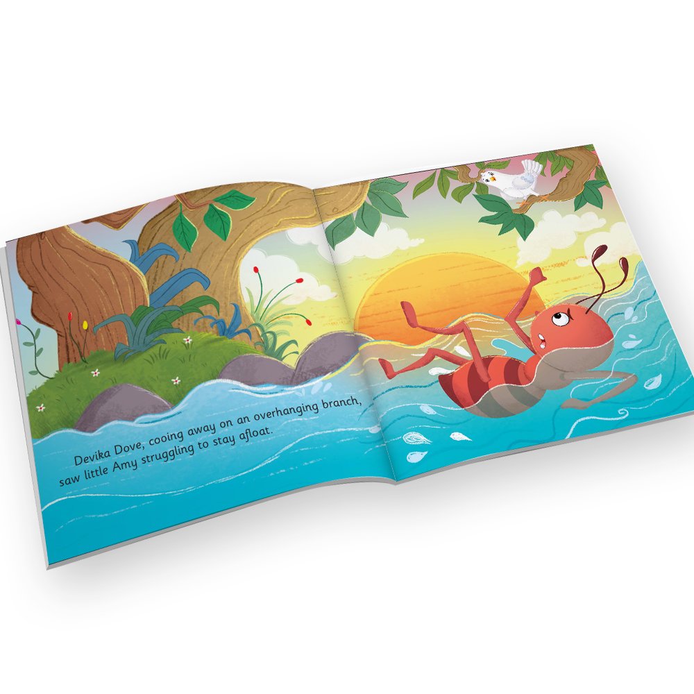 Jolly Kids Aesop’s Fables English Short Stories Book 1 Set of 4 for Little Children| Ages 3 – 6 Years| Moral Stories…