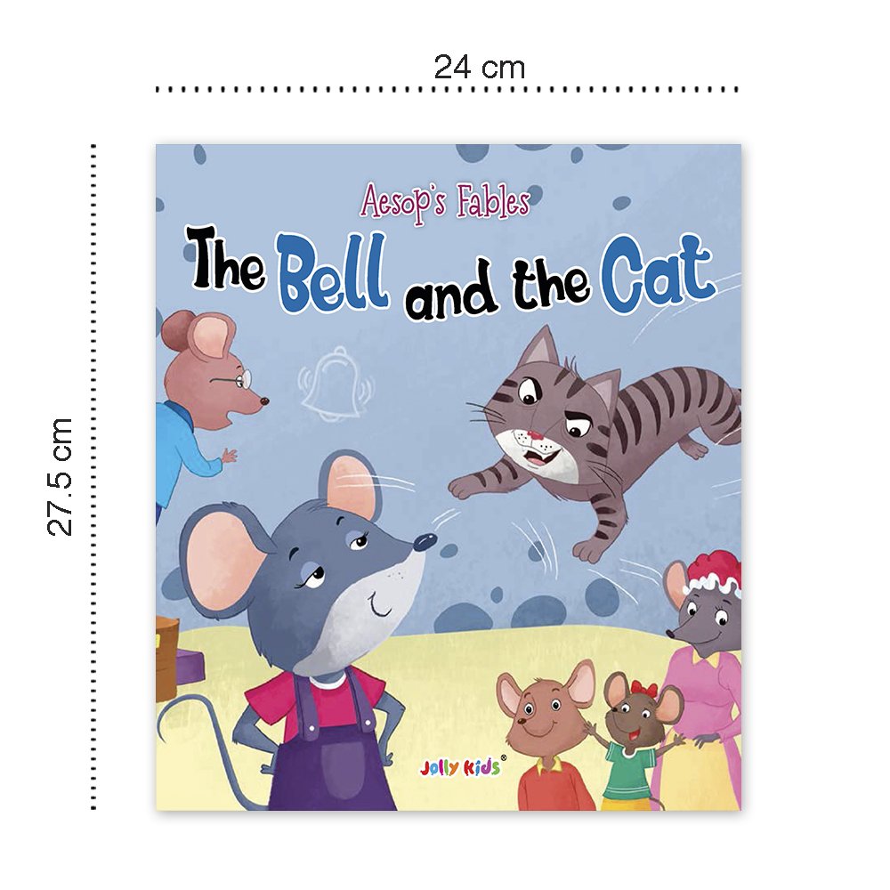 Jolly Kids Aesop’s Fables English Short Stories Book 2 Set of 4 for Little Children| Ages 3 – 6 Years| Moral Stories…